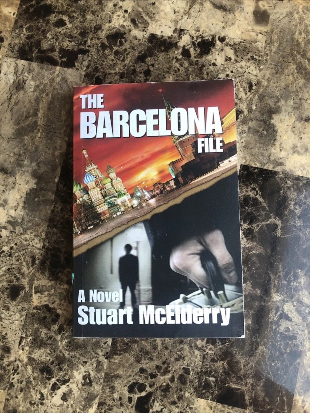 The Barcelona File by McElderry, Stuart 2012 Paperback SIGNED (not Verified)